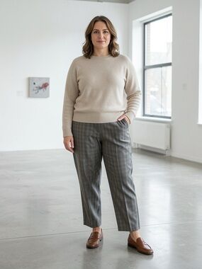 lane Bryant the Allie plaid dress pants Size 26 regular - business casual